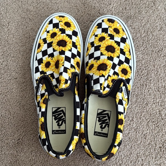 Customized Sunflower Vans - Picture 1 of 1